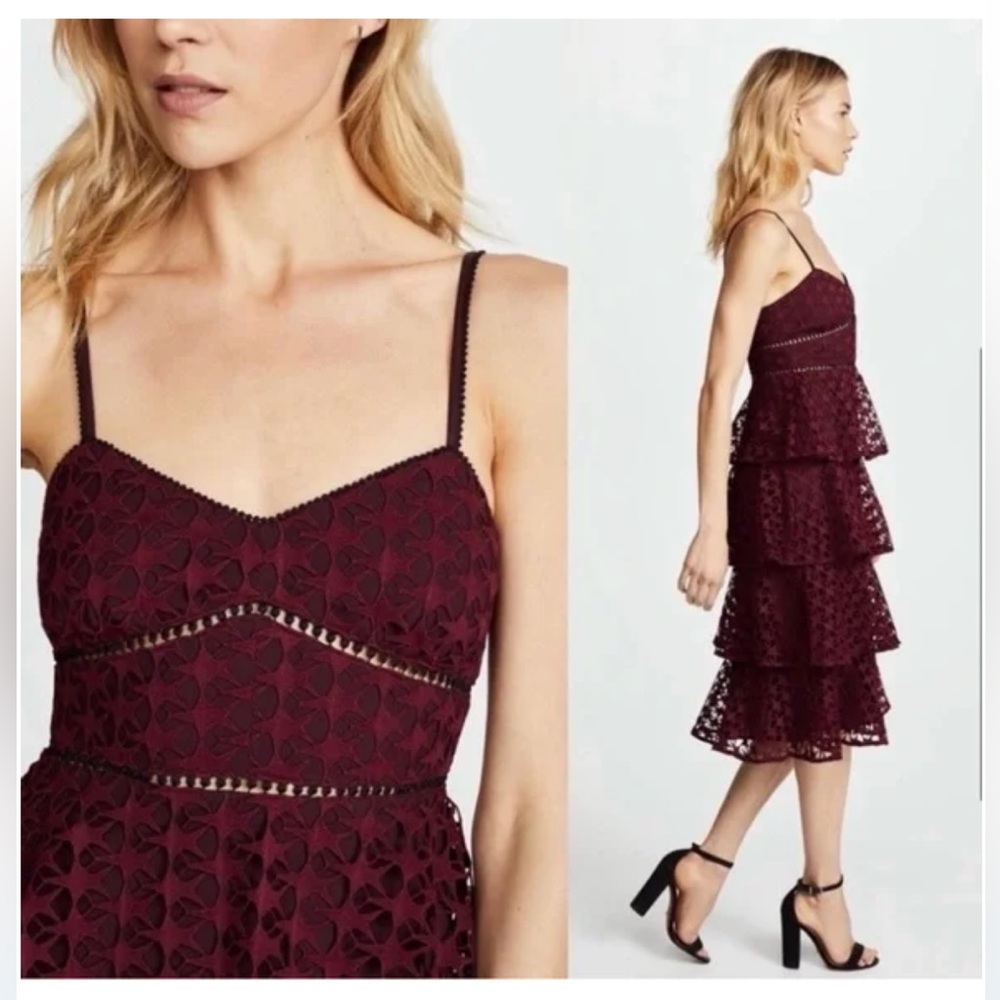 Club Monaco Becaw Star Lace Dress